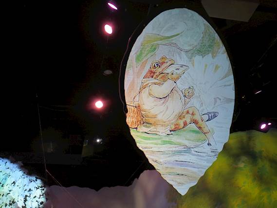 ‘Floating’ displays lift The World of Beatrix Potter Attraction